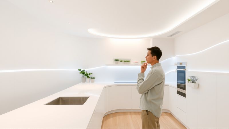 Una cocina moderna