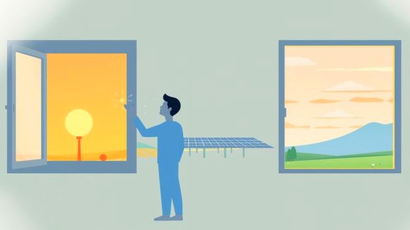 Un hogar sostenible y luminoso refleja la calma