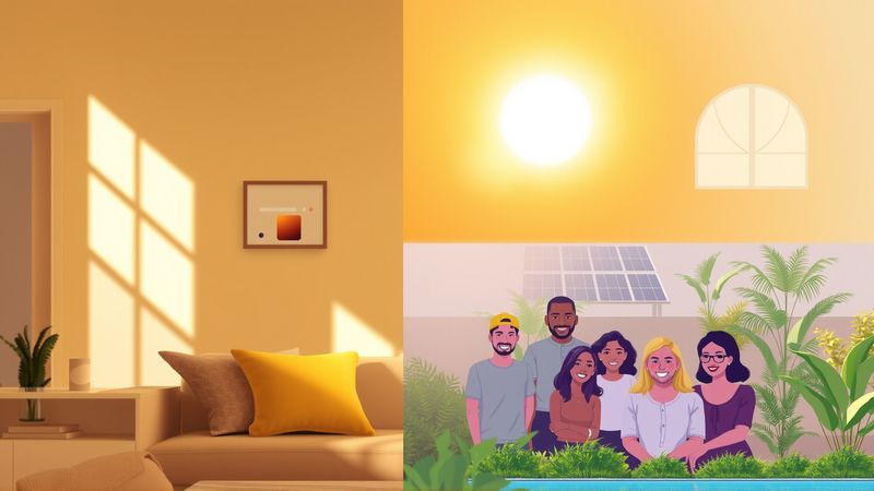 Un hogar moderno y luminoso transmite calma