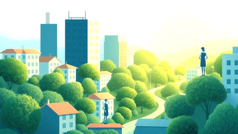 Una ciudad serena refleja equilibrio y confianza