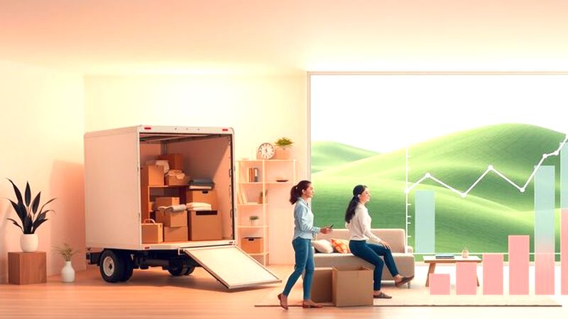 Relocalización optimista y planificación financiera serena