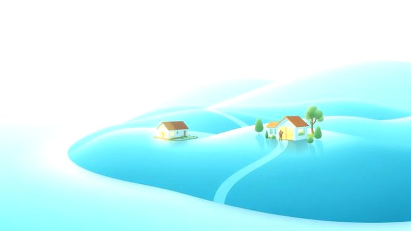 Una casa moderna refleja tranquilidad financiera